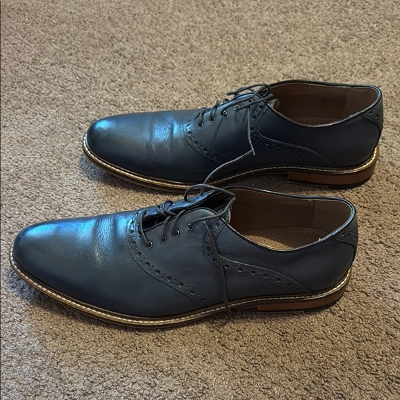 👞 Aston Grey “Tokyo” Dress Shoes – Mid Grey – Size 12 - Picture 3 of 10